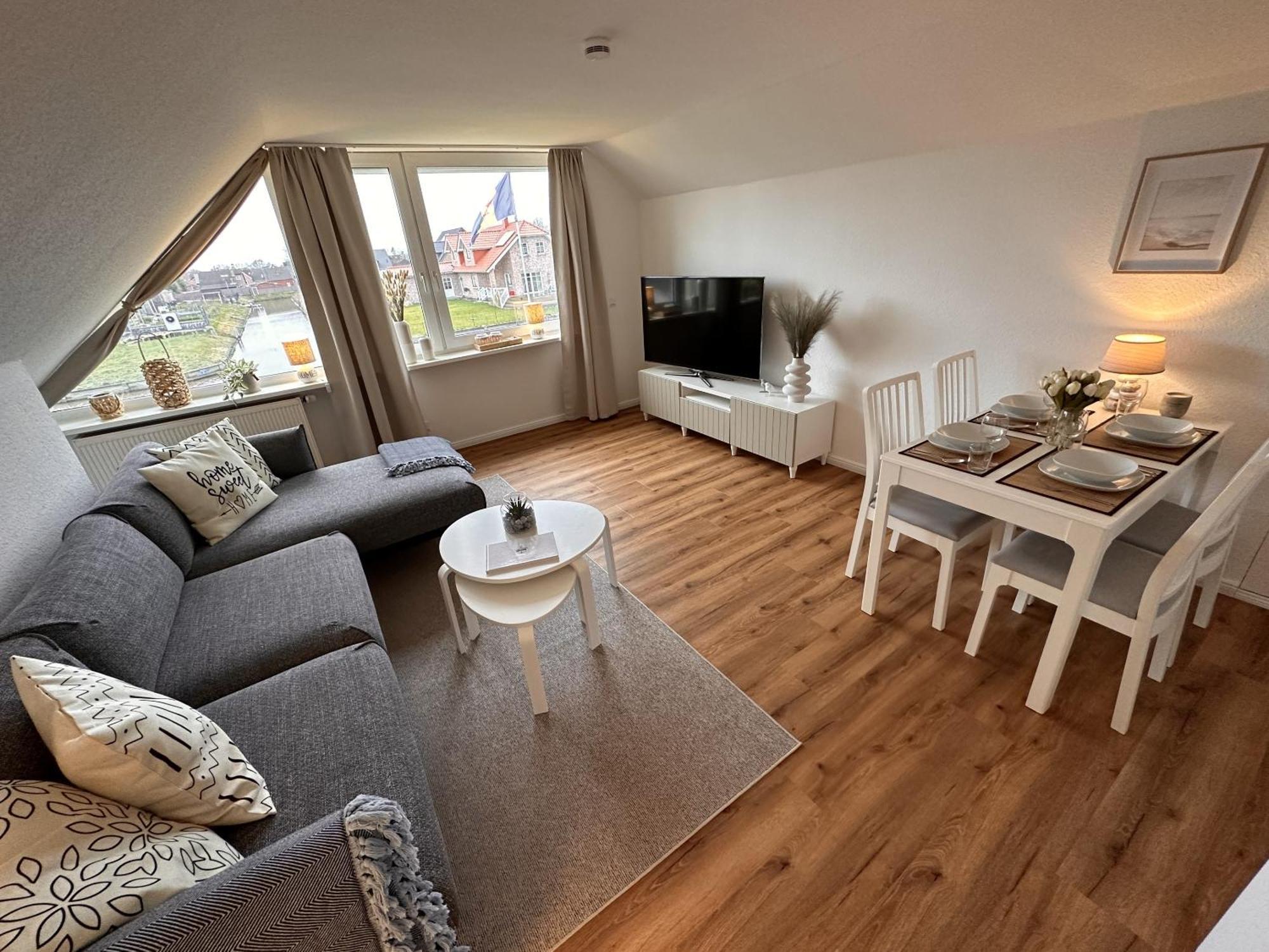 Ferienwohnung Deichblick Emden Exterior foto
